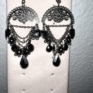 Gun Metal Earrings